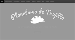 Desktop Screenshot of planetario.ceta-ciemat.es